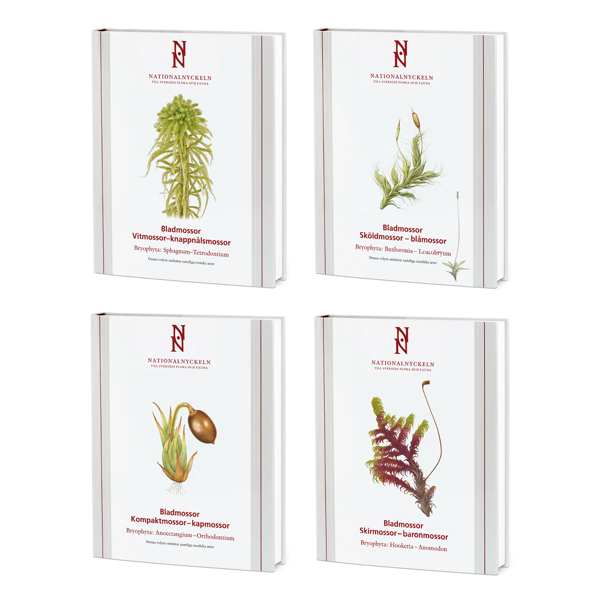 Gruppen bladmossor - 4 volymer